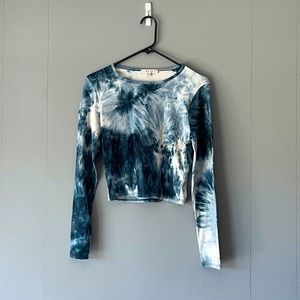 Blue Long Sleeve Tee Shirt